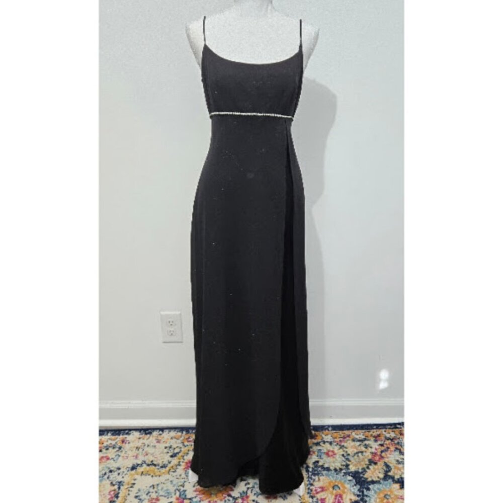 VTG Jump Y2K Whimsigoth Fairy Prom Dress Size 9/10 Recency Goth 90s Glitter Hoco